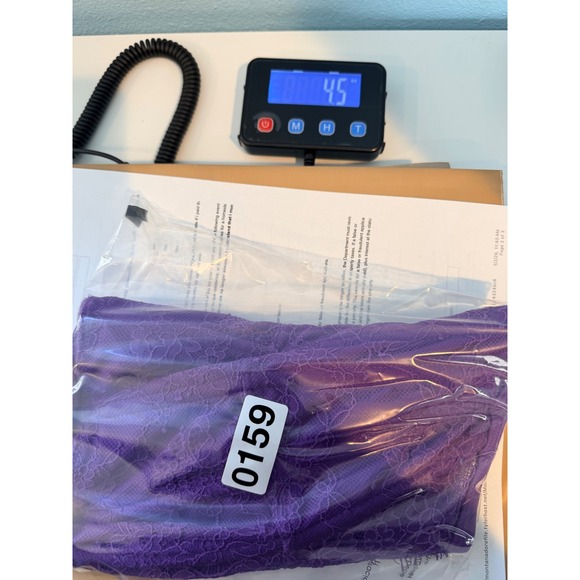 Victorias Secret Dream Angels Purple Lace Corset Top Bustier S-DD NWT - Picture 8 of 8